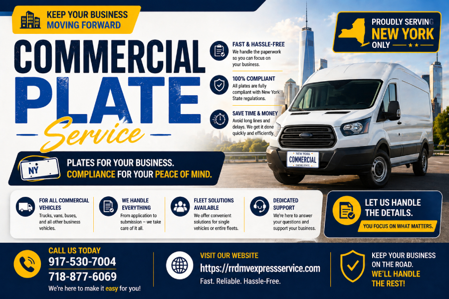 Commercial Plate