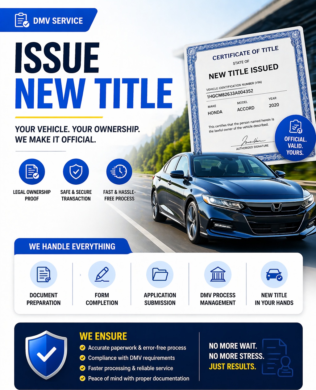 Issue New Title